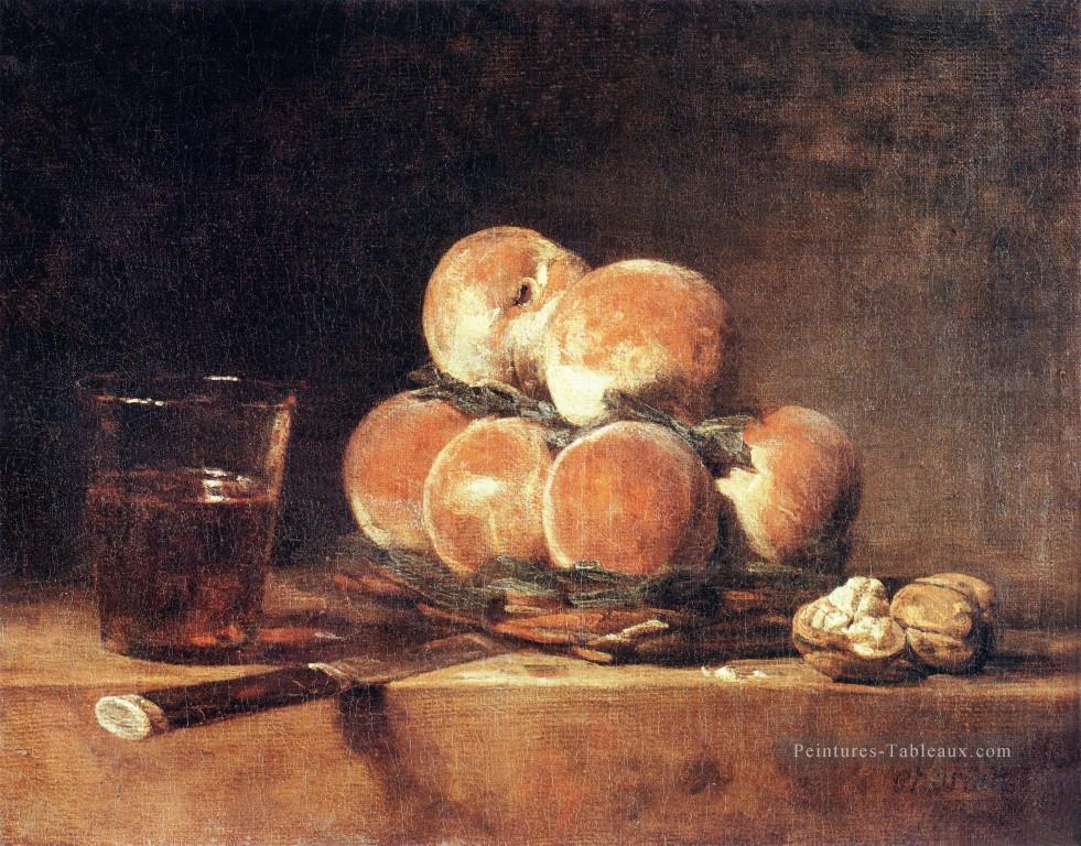 Paix Jean Baptiste Simeon Chardin Nature morte Peintures à l'huile